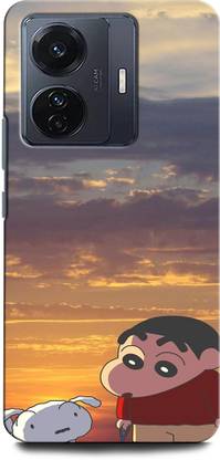 GRAFIQE Back Cover for IQOO Z6 Pro 5G SHINCHAN, CARTOON. FUNNY, CUTE, SHINCHAN CAT, CRAYON SHINCHAN