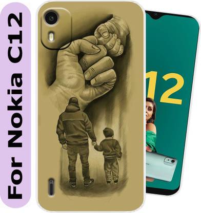 SmartGoldista Back Cover for Nokia C12