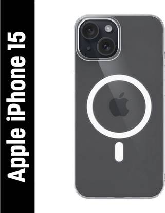AIBEX Back Cover for Apple iPhone 15, |Anti-Yellow Case
