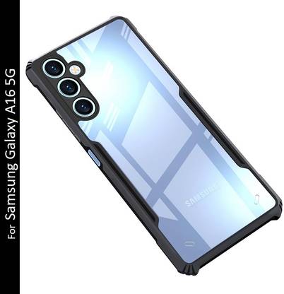 ShieldTech Back Cover for Samsung Galaxy A16 5G, 360 Degree Protection Transparent Mobile Phone Case