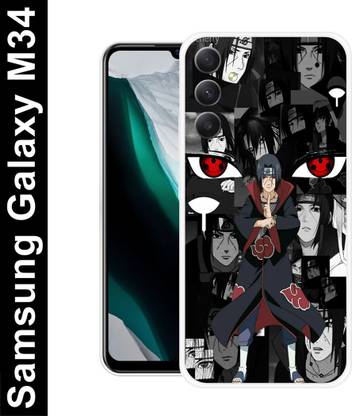 itrusto Back Cover for Samsung Galaxy F34/ M34 5G Itachi Uchiha, Anime Character Printed Designer Mobile Cover