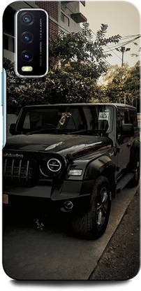 ग्रेफिक Back Cover VIVO Y20, VIVO Y20i CAR, THAR, BLACK CAR के लिए