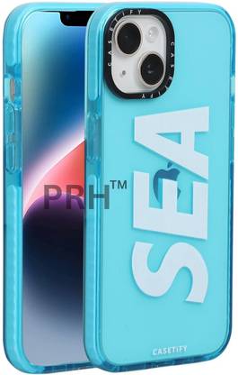 AMEYAA Back Cover for Apple iPhone 14 Sea Case Camera and Drop Protection Thin Protective Clear
