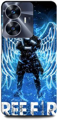 ORBIQE Back Cover for Vivo Y02T PUBGM416, ARMY, DJ ALOK, GUN, FREEFIRE, JUEGO, GUN