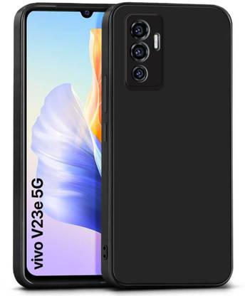RD DREAMS Back Cover for Vivo V23E 5G Ultra Slim Soft | Inner Velvet Fabric Lining |Silicone Back Case