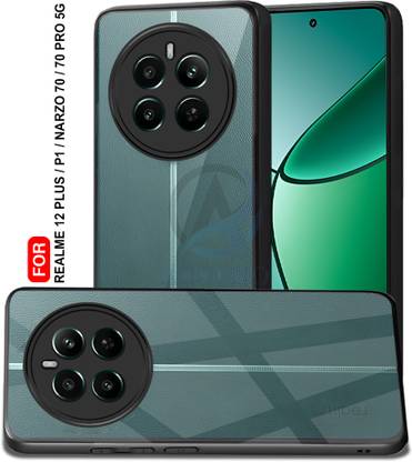 AESTMO Back Cover for Realme 12 Plus 5G, Realme Narzo 70 Pro 5G, Realme P1 5G, Realme Narzo 70 5G