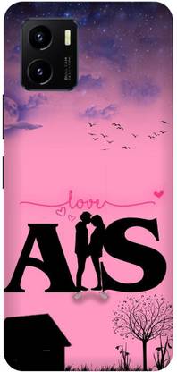 MS STYLISH Back Cover for vivo Y15s, V2120, A LOVES S, A, NAME, S, NAME