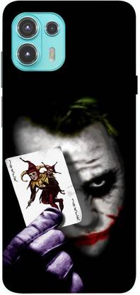 NDCOM Back Cover for Motorola Edge 20 Fusion Joker With Card Printed