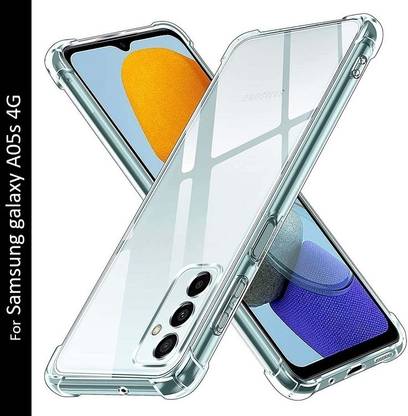 ShieldTech Back Cover for Samsung Galaxy A05s 4G - 360° Protection Crystal Clear Soft TPU Case with Cushioned Edges