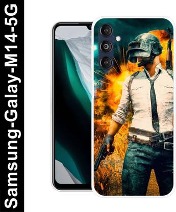 JSSIS Back Cover for Samsung Galaxy M14 5G, PUBG, GAME, PLAYERUNKNOWNBATTLEGROUNDS