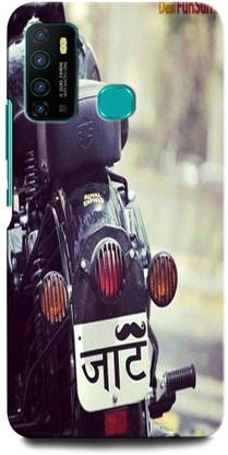 GRAFIQE Back Cover for Infinix Hot 9 JAT, JATT, BLACK, CHOUDHARY, HUKAA, BULLET