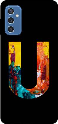 TIKTIK Back Cover for Samsung M52 5G back cover | SM-M526BR back cover | U Alphabet | KT_18