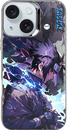MS-Shield Back Cover for Apple iPhone 15, Anime Naruto Sasuke Uchiha, Shockproof Protective Back Case