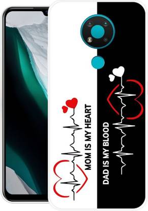 SHIVKUDI Back Cover for Nokia 3.4