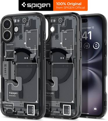 Spigen Back Cover for iPhone 16, Zero One