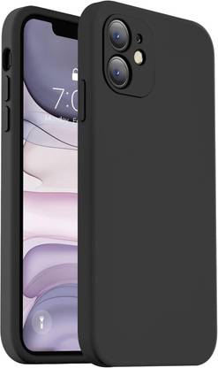 VONZEE Back Cover for iPhone 11 Square Edges Liquid Silicone Phone Case (Individual Protection for Each Lens)