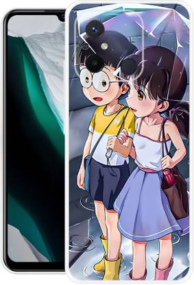GRAFIQE Back Cover for REDMI 12C SHIZUKA MINAMOTO, DORAEMON, CARTOON