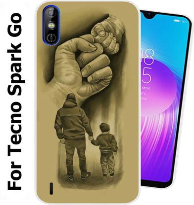 Goldista Back Cover for Tecno Spark Go