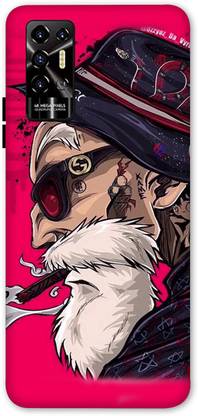 NDCOM Back Cover for Tecno POVA 2 Attitude Man Printed