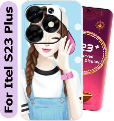 SmartGoldista Back Cover for Itel S23 Plus