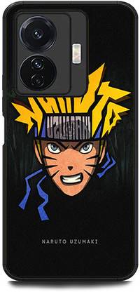ORBIQE Back Cover for Vivo T1 Pro 5G NARUTO, UZUMAKI, ANIME, NEON, GOKU