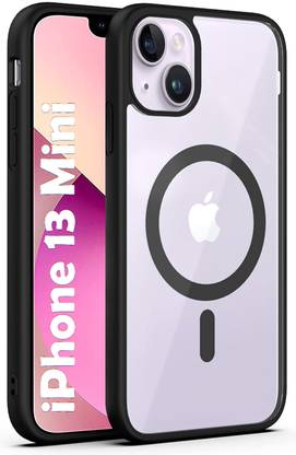 VAPRIF Back Cover for Apple iPhone 13 mini, Compatible with MagSafe | Not Yellowing & Scratch-Resistant