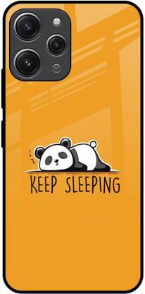 QRIOH Glass Back Cover for Redmi 12