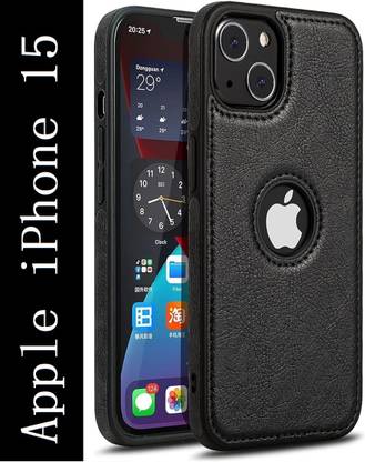 Coverskart Luxury Leather Back Cover for Apple iPhone 15