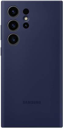 VURIOZZ Back Cover for Original Silicone Samsung Galaxy S24 Ultra Blue