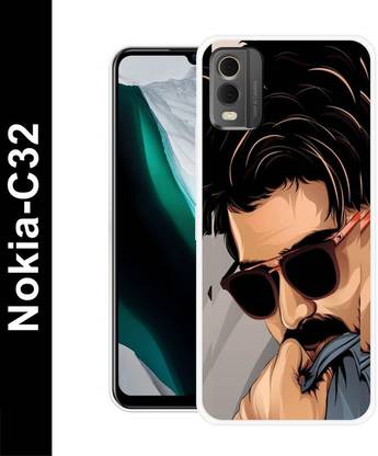LUCKY MOBI.COM Back Cover for Nokia C32, HERO, BOLLYWOOD, SOUTH MOVIE