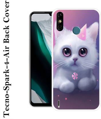 PINKLAND Back Cover for Tecno Spark 4 Air