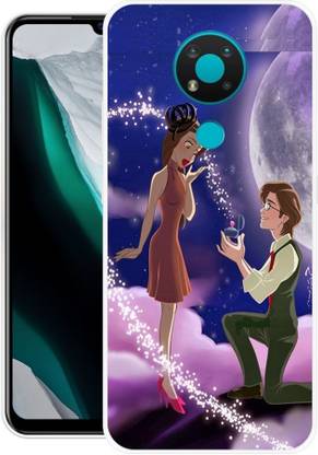 SHIVKUDI Back Cover for Nokia 3.4