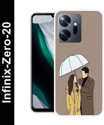 SARTOOLIYA Back Cover for Infinix Zero 20 COUPLE LOVE, CARTOONS, TEDDY