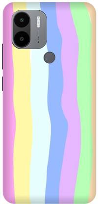 Phone Milaley.com Back Cover for POCO C51, MZB0DXKIN, RAINBOWCOLOURFULL, COLORFUL, TEXTURE