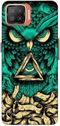 LUCKY MOBI.COM Back Cover for Oppo F17 ( ULLU WALLPAPER) PRINTED BACK COVER