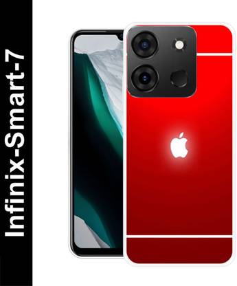 DEVLIYACASE Back Cover for Infinix Smart 7 APPLE LOGO, APPLE, SIGN APLLE EMBLEM, IPHONE