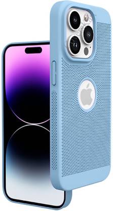MobiLooks Back Cover for Apple iPhone 13 Pro, Heat Dissipation Grid Ultra Hybird Paper Slim Case