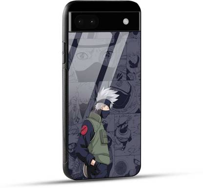 NDCOM Back Cover for Google Pixel 6A 5G Kakashii Printed Glass Case