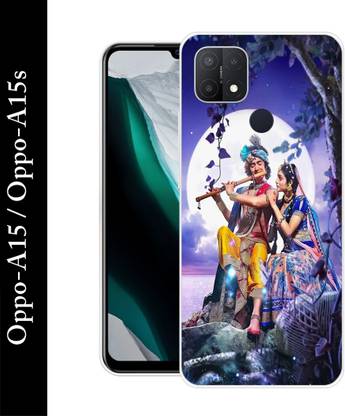 artocus Back Cover for OPPO A15/ OPPO A15S Radha krishn,krishna printed back cover