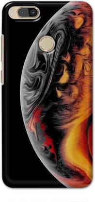 NDCOM Back Cover for Mi A1 Space Planet Printed
