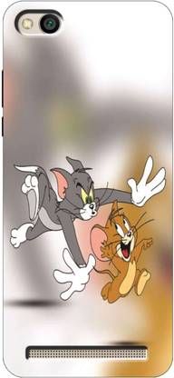 Jitec Back Cover for REDMI5A Tom and Jerry Cartoon Printed Mobile Case