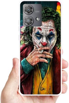 Clickzone Back Cover for Motorola Edge 30 Neo DANGER,JOKER FACE