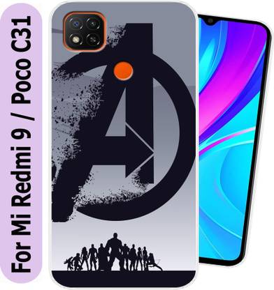 SmartGoldista Back Cover for Mi Redmi 9 Poco C31