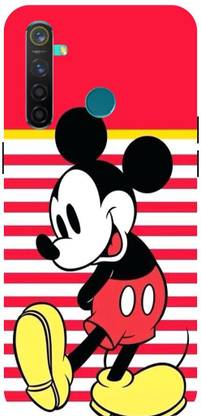 ADZIRE Back Cover for realme 5 Pro, RMX1971, MICKEY, MOUSE, MINNIE, MOUSE, DOLL, TEDDY, LOVE