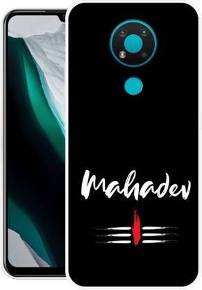 SHIVKUDI Back Cover for Nokia 3.4