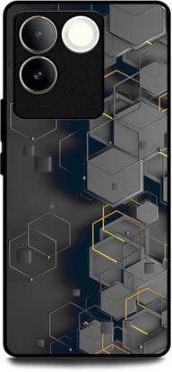 KEYCENT Back Cover for IQOO Z7 Pro 5G BLACK, GRAY GOLD, ABSTRACT, WALL, TEXTURE