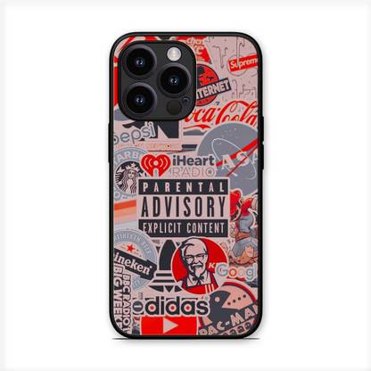 INTELLIZE Back Cover for APPLE iPhone 14 Pro ADIDAS, SUPREME, COCA COLA, NASA