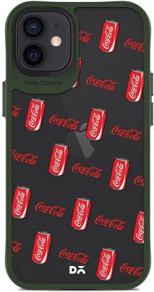 DailyObjects Cola Can Icon Green Hybrid Clear Back Cover for APPLE iPhone 12 Mini