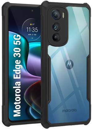 S-Hardline Back Cover for Moto Edge 30, ; Raised edges lift the screen and camera lens