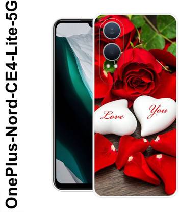 Indus Back Cover for OnePlus Nord CE 4 Lite, Red, Rose, Love, You, Design